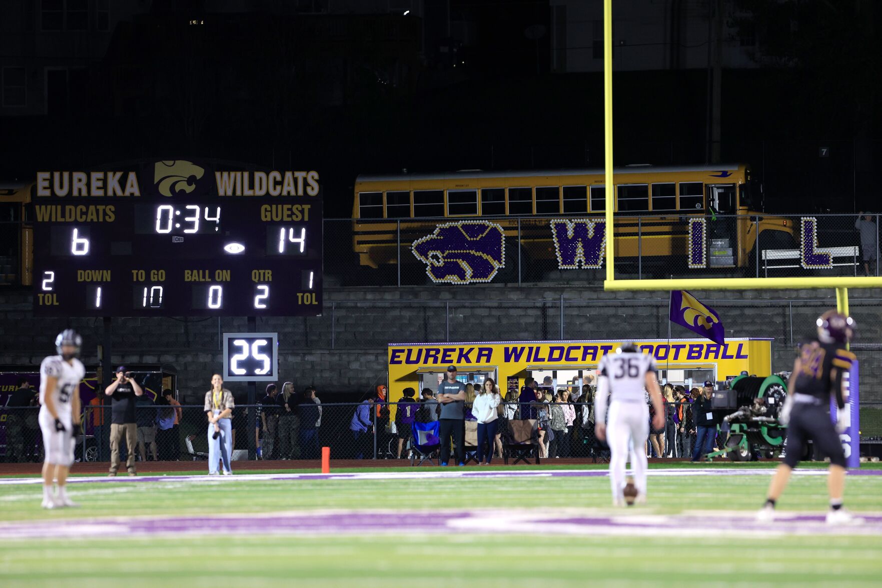 Lafayette at Eureka football